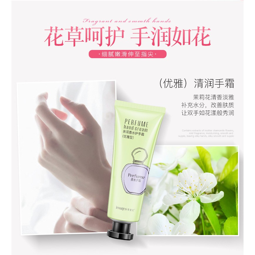 (Giá sỉ) Combo 5 lọ kem dưỡng ẩm da tay Perfume Hand Cream