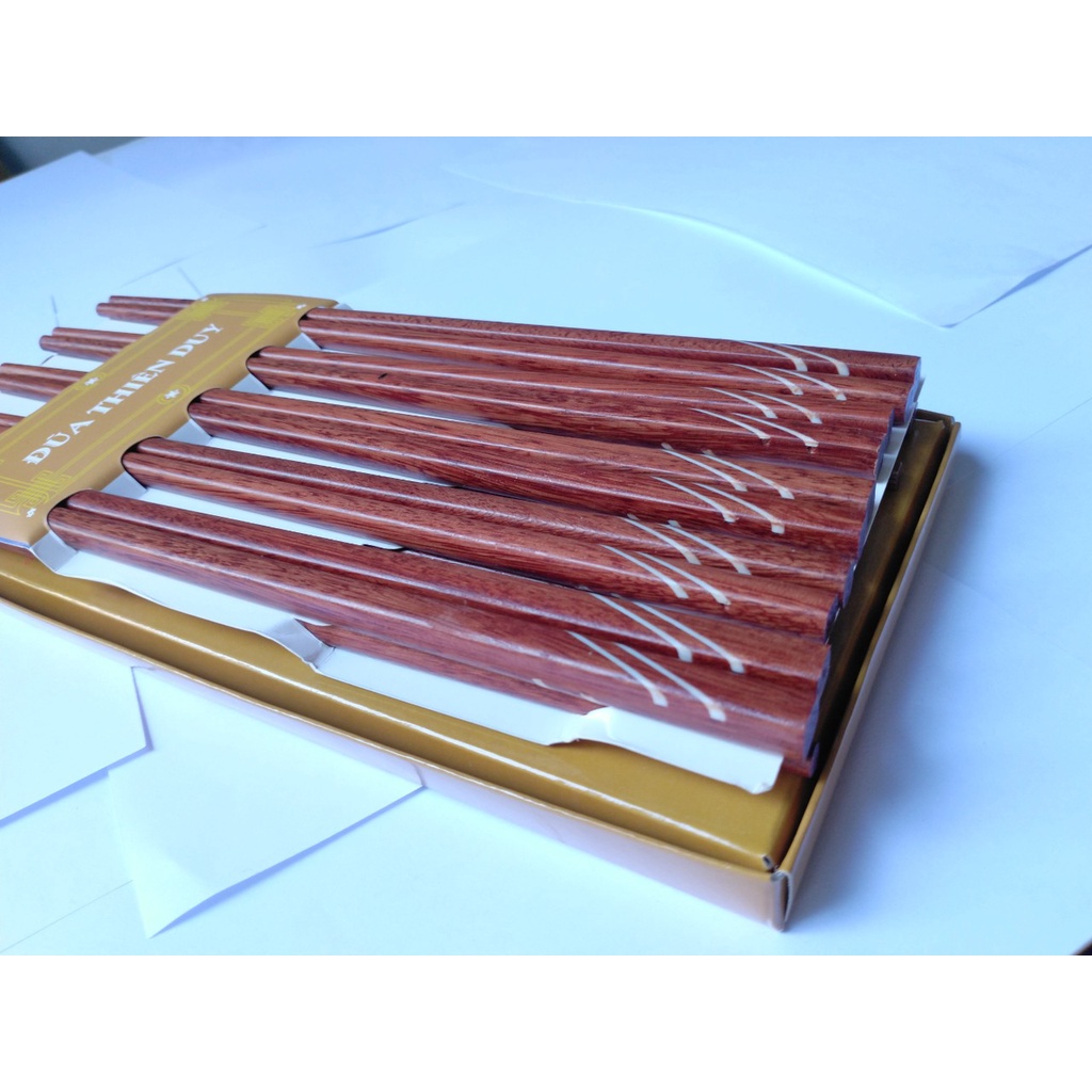 Đũa gỗ cao cấp Thiên Duy, chống nấm mốc, chịu nhiệt tốt