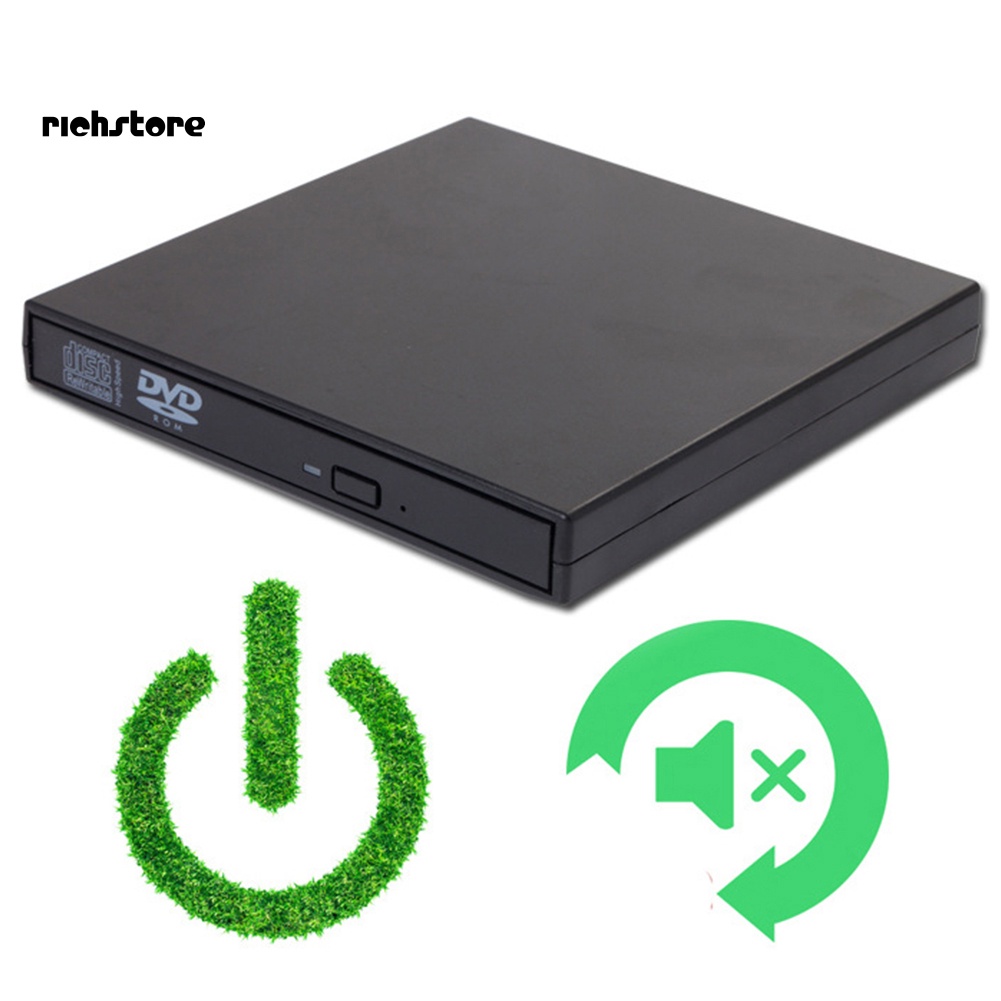 Ổ Đĩa CD DVD Ngoài USB 24X Cho PC Laptop | BigBuy360 - bigbuy360.vn