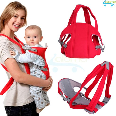 Địu em bé địu 4 tư thế địu trẻ em đi xe máy an toàn (RẺ VÔ ĐỊCH)