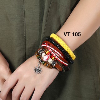Bộ vòng tay Cá Tính (ảnh thật)