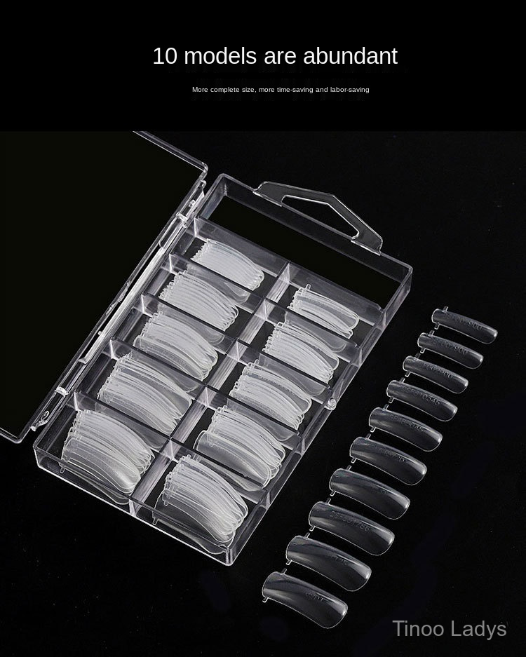 Set 100 móng tay giả phong cách Hàn Quốc