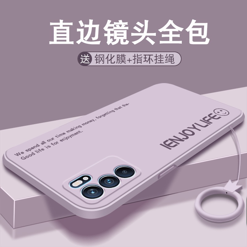 Ốp Điện Thoại Silicon Dẻo Mềm Bo Viền Cho oppo Reno 6 5g reno6 z oppo A16 Reno 6Z 5g