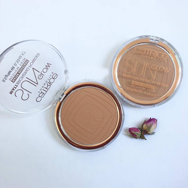 Phấn Tạo Khối Catrice Tự Nhiên Bám Màu Tốt Sun Glow Matt Bronzing Powder 9.5g - Khongcoson