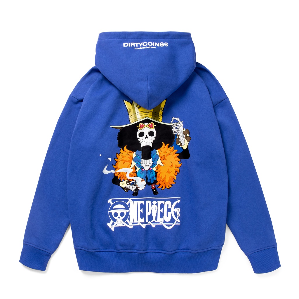 Áo Khoác DirtyCoins x One Piece Brook Hoodie - Blue