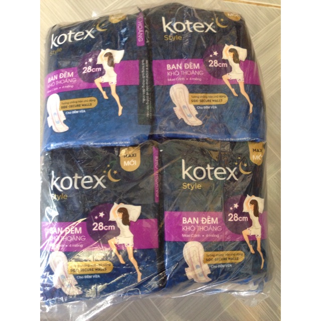 Combo 8 goi Kotex ban đêm