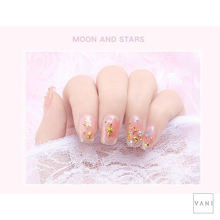 Kit 12 Mẫu Nhựa Giả Đá Trang Điểm Phong Cách Nhũ Kim Tuyến Trang Trí Nail ( Bảng 2 ) - Vani Store [KIRA0030]