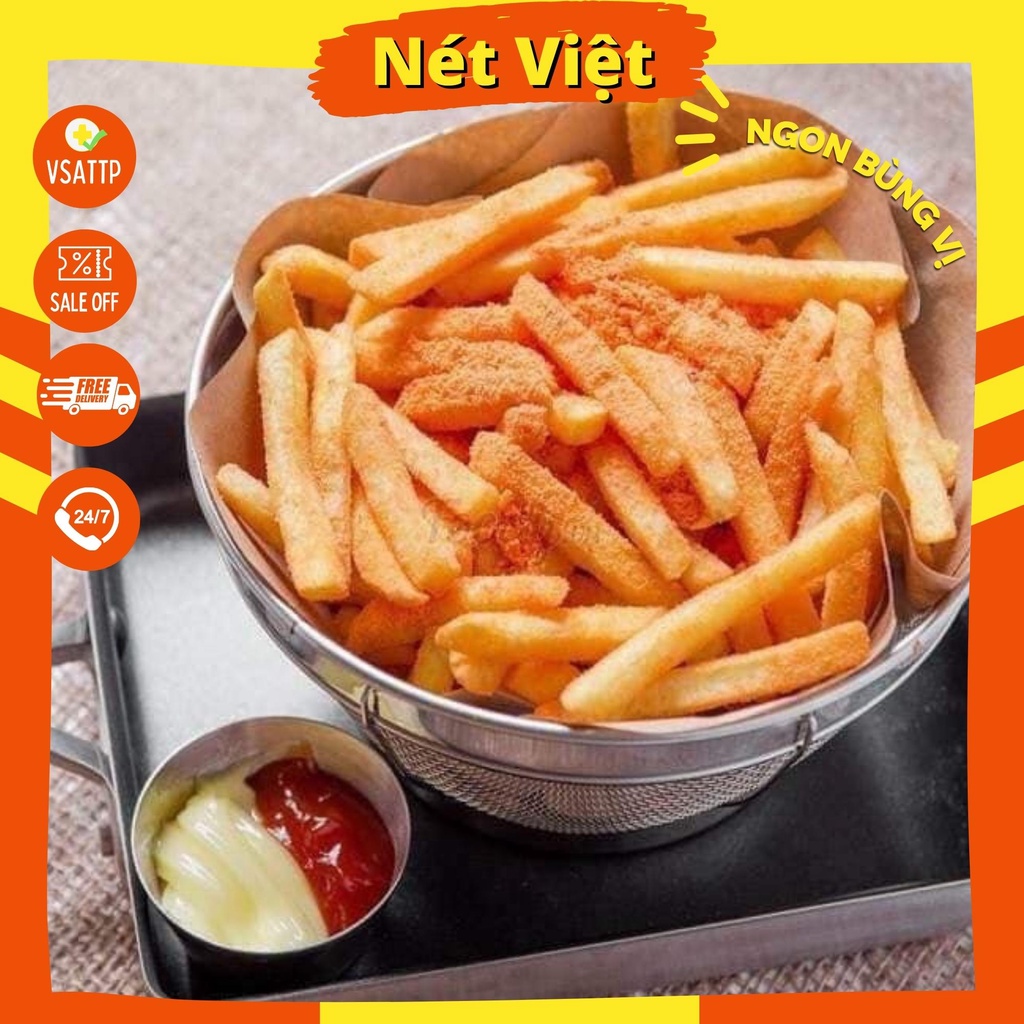 Bột Phô Mai Lắc Gói 1kg, Cho Món Khoai Tây Lắc KFC, Khoai Lang Lắc Tokbokki Chiên Thêm Đậm Đà