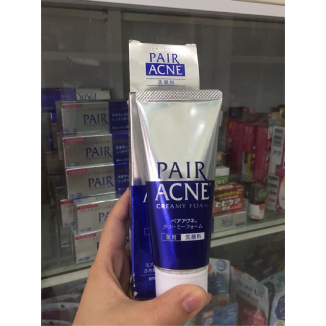 Sữa rửa mặt ngừa mụn Pair Acne Nhật Bản 80gr