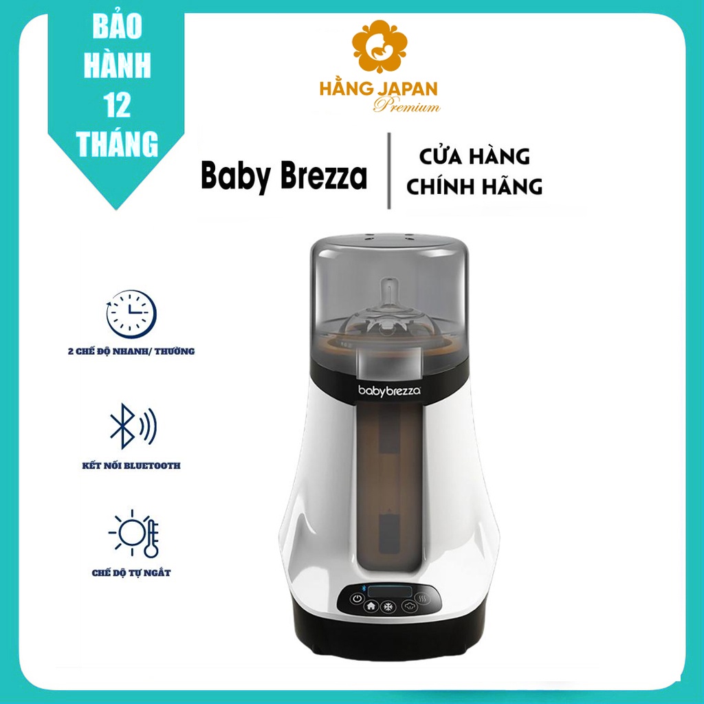 Máy hâm sữa thông minh Baby Brezza có kết nối Bluetooth - Bảo hành chính hãng 1 năm