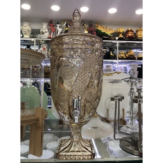 Bình nước 5 lít pha lê có van
