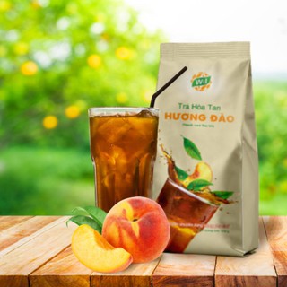 Trà đào hoà tan