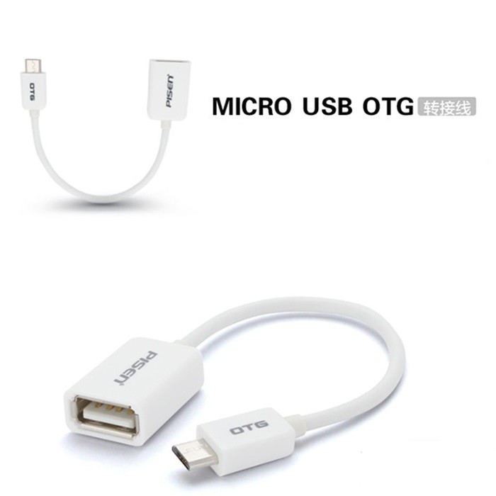 Cáp OTG kết nối Chuột, bàn phím cho điện thoại cổng Micro Usb