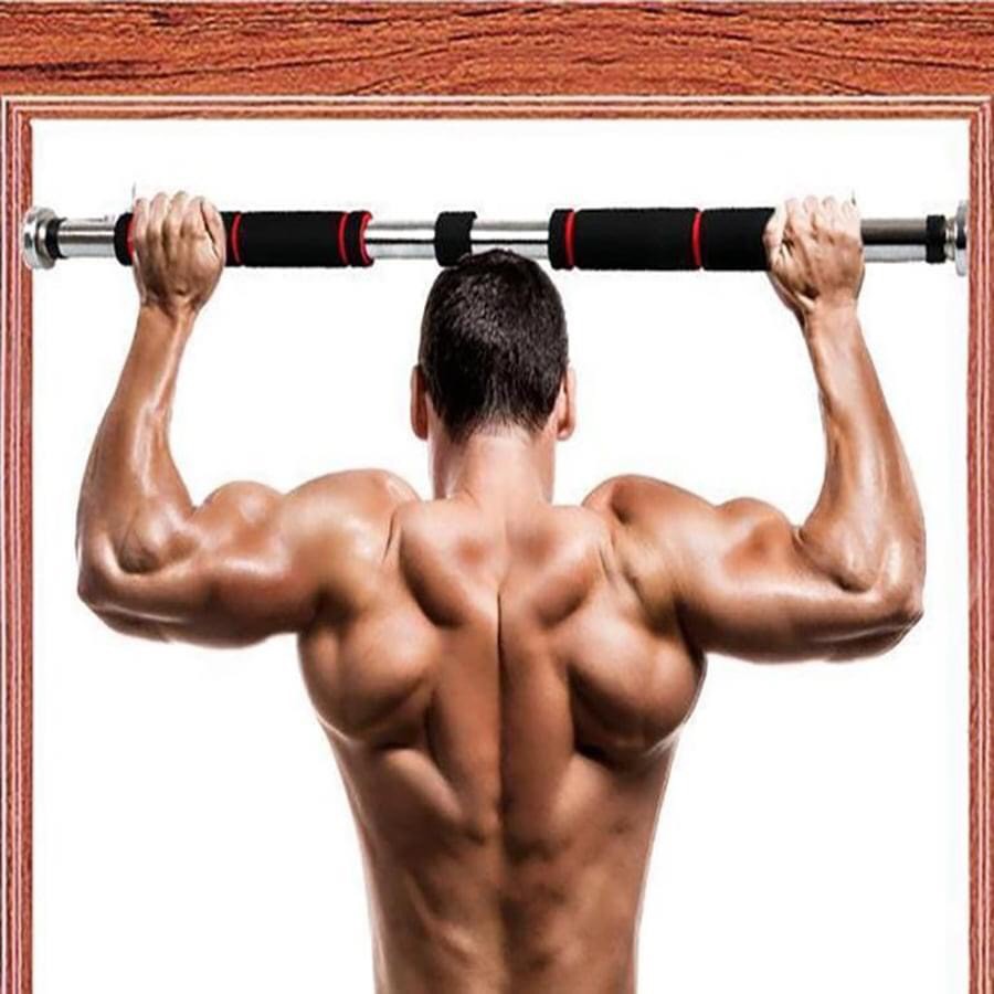 Thanh tập xà đơn treo tường gắn cửa nhiều cỡ từ 60-150cm kích thước có thể tùy chỉnh phù hợp tập gym tại nhà tăng cơ bắp
