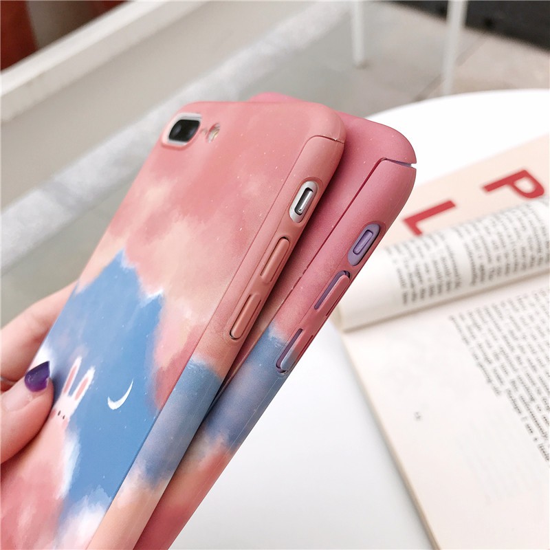 Ốp Điện Thoại 360 Cho Iphone Se 6 5 5s 7 8 Plus Xs Max Xr X 11 Pro Max