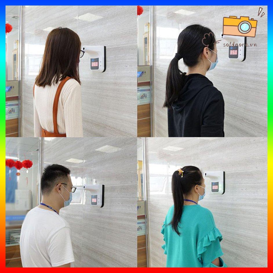 [SOE]  K3 Non-contact Infrared Thermometer Wall-mounted Thermometer High Precision Desktop Automatic Induction Thermometer