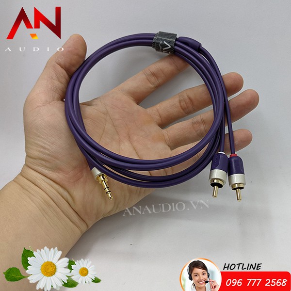 Dây 3.5mm Ra 2 Av Furutech Nguyên Bản