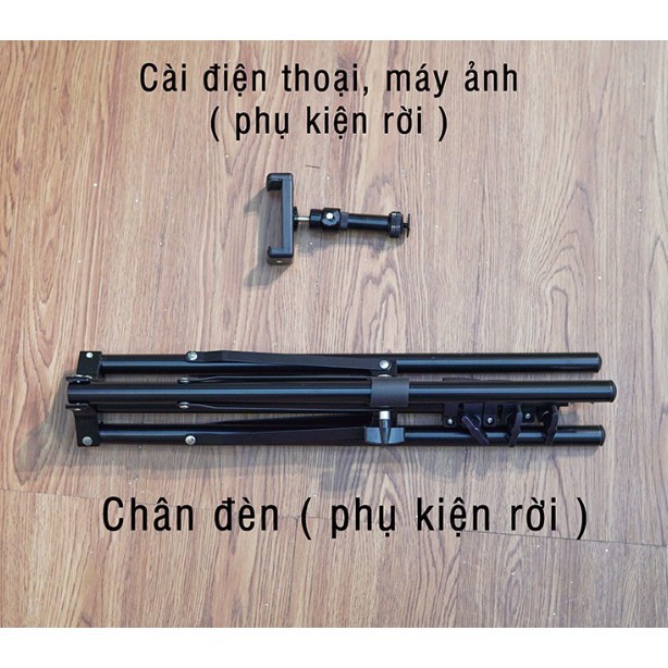 Đèn Livestream size 26 30 36 cm và chân 2m1 Hỗ Trợ Chụp Ảnh Make up Trang Điểm nhiều Chế Độ Sáng