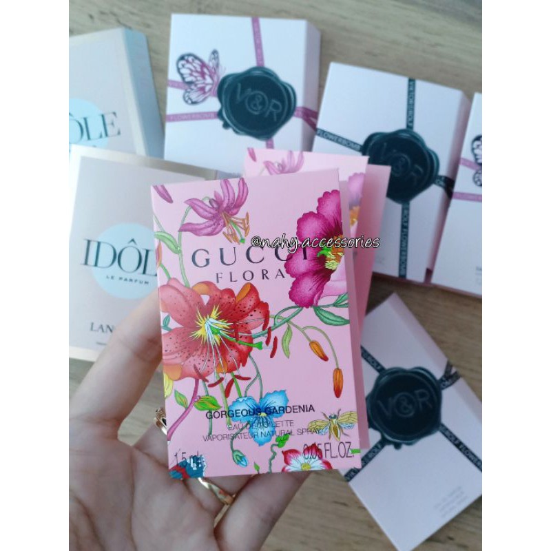 [ vial ] Nước hoa Gucci Flora by Gucci - Gorgeous Gardenia EDT 1.5ml