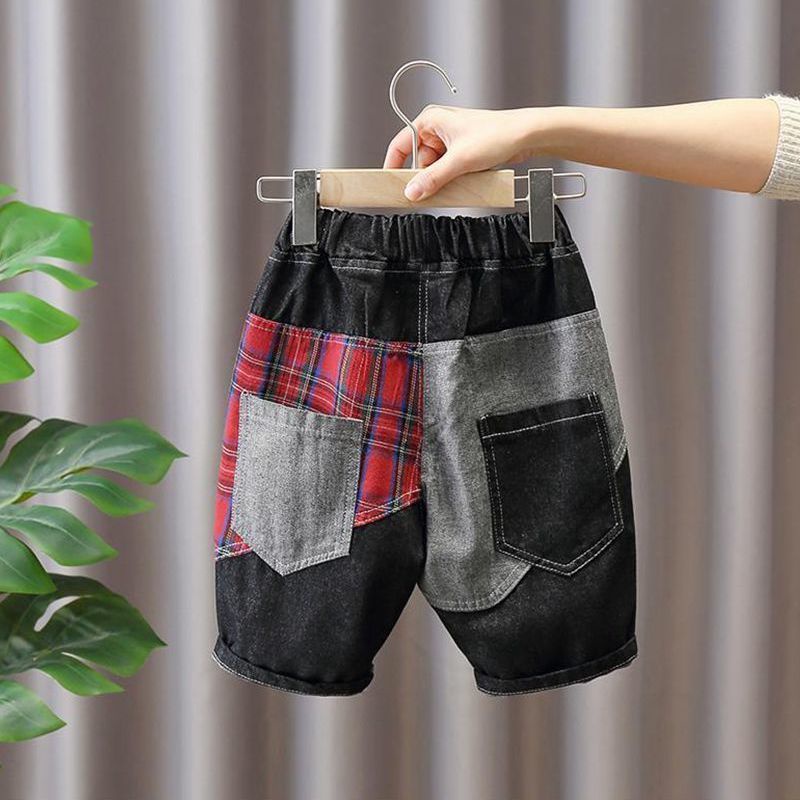 Quần Short Denim Thời Trang Mùa Hè Mới Cho Bé Trai