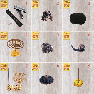 Phụ kiện đốt nhang không tăm - Họa tiết đẹp,chất liệu tốt - shop Thiên Phúc
