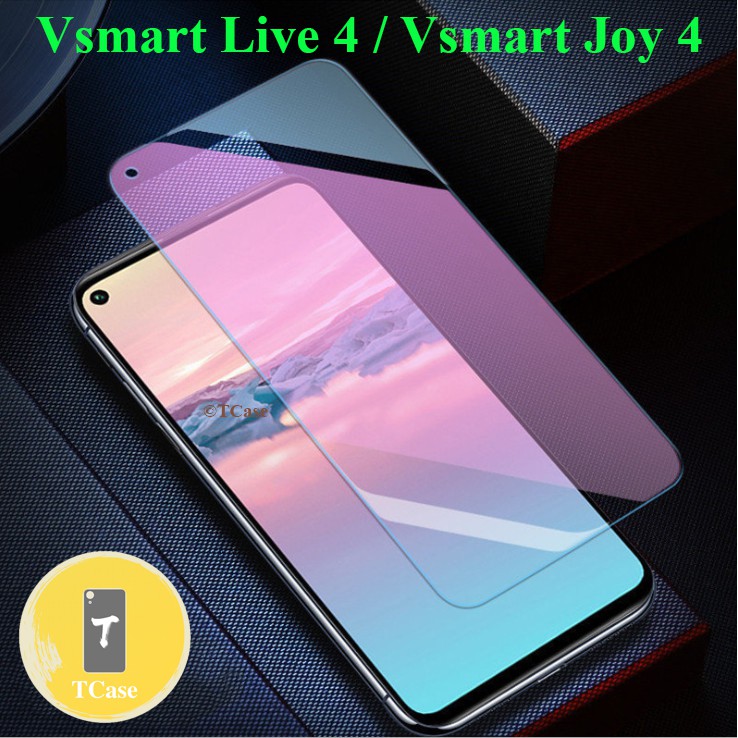 Kính cường lực Vsmart Live 4/ Joy 4 - Kính trong HD và Kính Chống Phản Quang - Có khoét camera trước