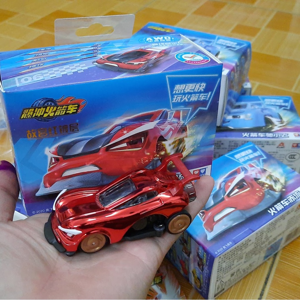 Mô hình ô tô tay đua siêu hạng Shango Hỏa Chiến đồ chơi trẻ em mã 222066