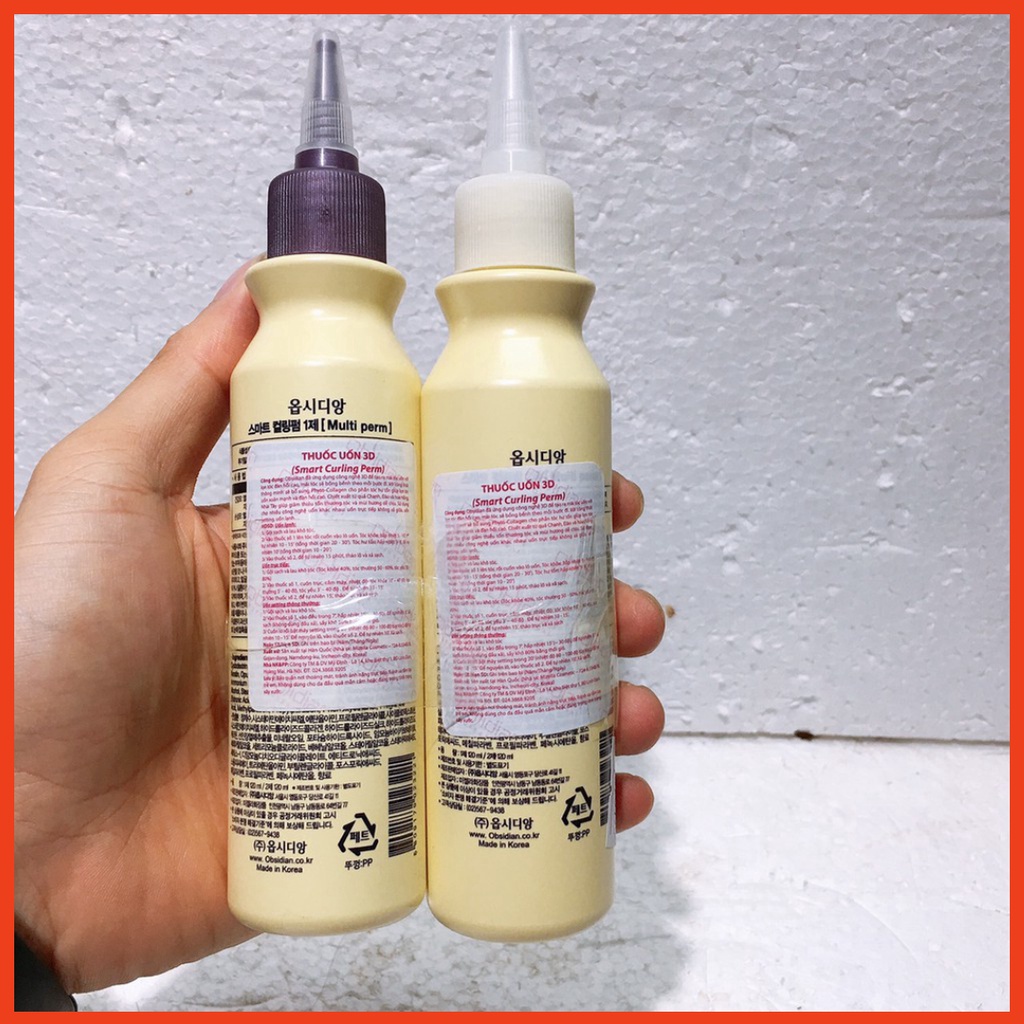 Uốn Tóc Con Sâu Tại Nhà Đơn Giản Bằng Combo  UỐN LẠNH  3D OBSIDIAN 120ML ❌❌  Uốn Tóc Xoăn Nam Con Sâu