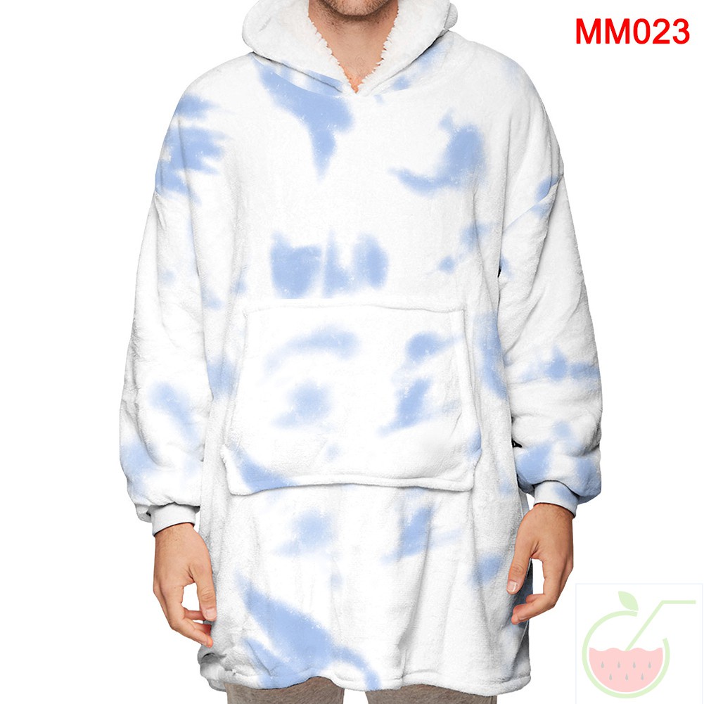 Hchai shop FAST Blanket Hoodie Sweatshirt Oversized TV Blanket Wearable Blanket Super Warm Soft Cozy Fleece Hooded Sweater for Kid/Adult