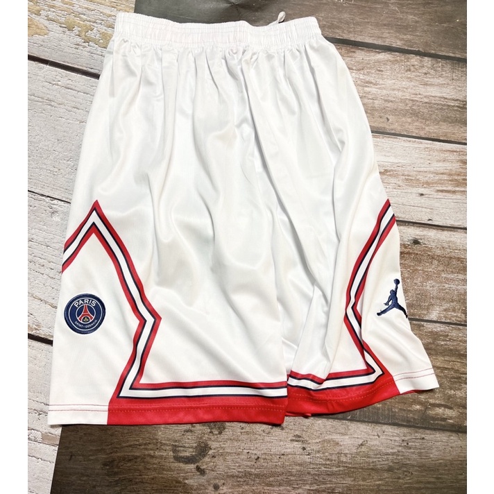 Set Bộ Quần áo thể thao bóng đá nam nữ clb psg vải thái mịn clb psg áo trắng quần trắng logo thêu