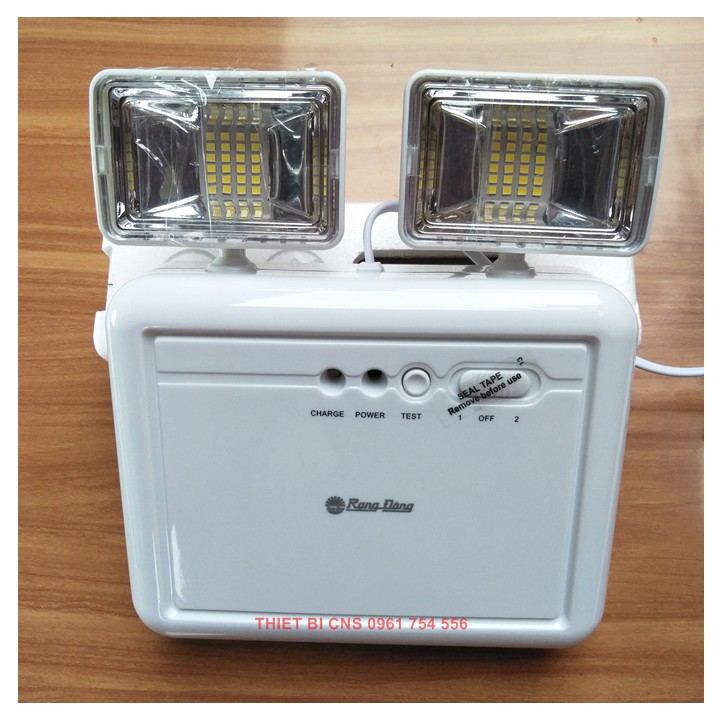 Đèn LED khẩn cấp 6W Siêu sáng Rạng Đông - D KC04/6W Chính hãng