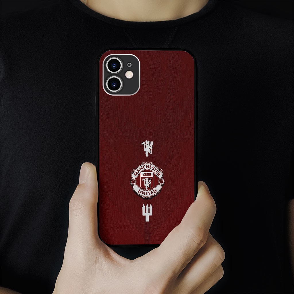 Ốp lưng logo manchester united 7 pro 13 11 12 promax 7 8 plus xs X Xr  ART20227031