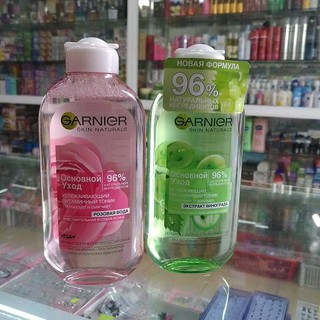 Nước Hoa Hồng Garnier Sạch Da, Nước Hoa Hồng Garnier Xanh Lá Và Hồng (200ml)