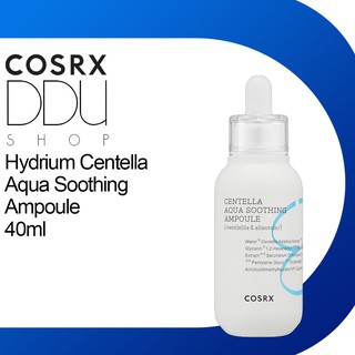 [Hàng mới về] Tinh chất rau má làm dịu da Cosrx Hydrium Centella Aqua Soothing Ampoule 40ml