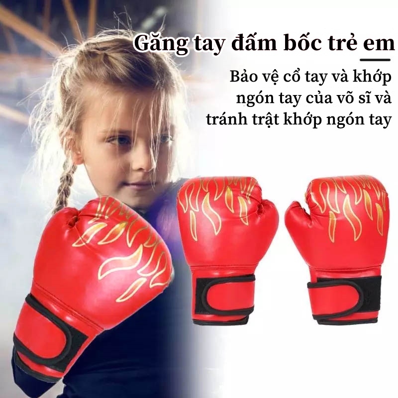 Găng Boxing, Cặp găng tay đấm bốc luyện tập môn boxing, Bao Tay Tập Boxing Găng Tay, Găng Bao Tay Đấm Bốc Trẻ Em