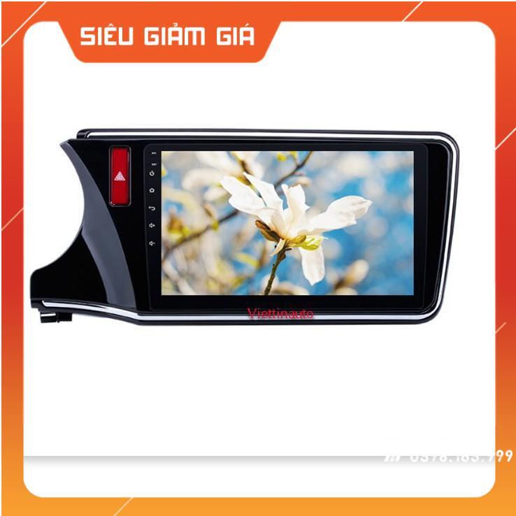 Mặt dưỡng lắp màn hình ANDROID 10 In Honda City 2015 -2019 Kèm rắc nguồn Zin