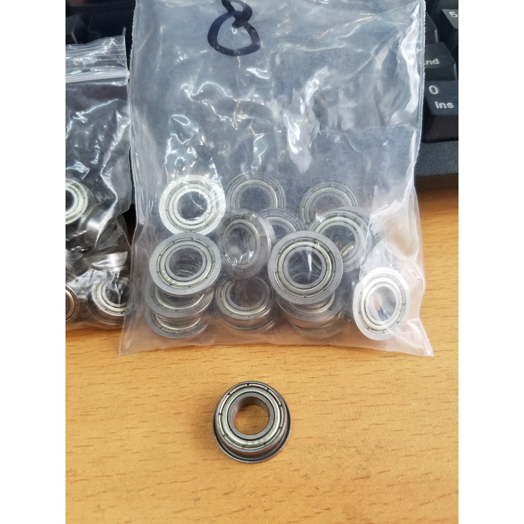 Vòng bi mặt bích ổ bi chế tạo mô hình từ xa điều khiển sẵn 3mm 4mm 5mm 6mm 8mm 10mm