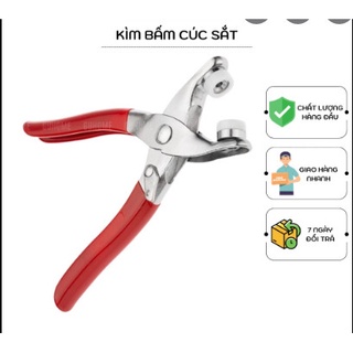 Kìm bấm cúc quần áo đa năng - kiềm bấm cúc quần áo, khuy áo +100 chi tiết cúc kim loại