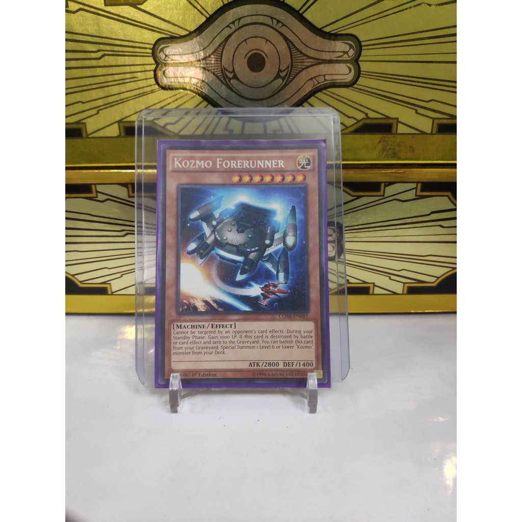 [ Dưa Hấu Yugioh ] Lá bài thẻ bài Kozmo Forerunner - Rare - Tặng bọc bài nhựa bảo quản