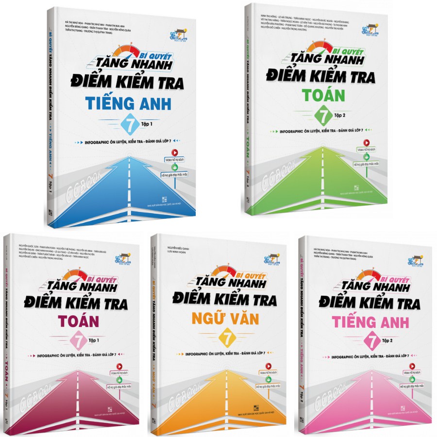 Sách - full bộ bí quyết tăng nhanh điểm kiểm tra lớp 7