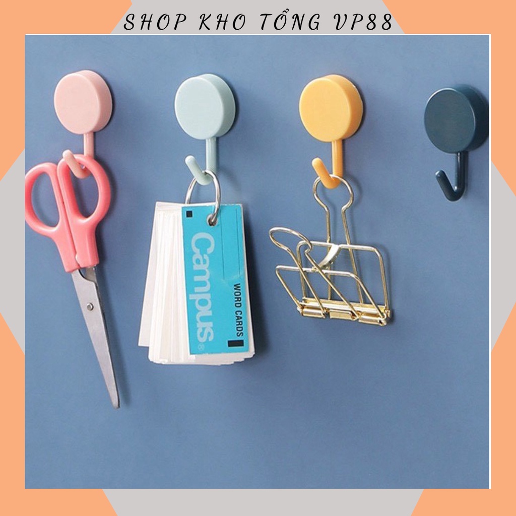 ⛔COMBO 5⛔Móc Tròn Dán Tường Treo Đồ Đa Năng ,Đồ Dùng Gia Đình, Nhiều Màu, Kiểu Dáng Dễ Thương 88251 SHOP KHO TỔNG