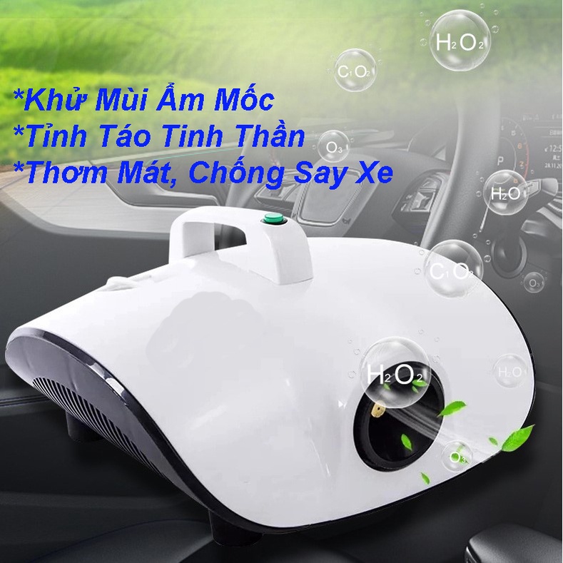 Máy khử mùi NANO, khử khuẩn phun sương công nghệ Nano, khử trùng ô tô, văn phòng, gia đình - TR389