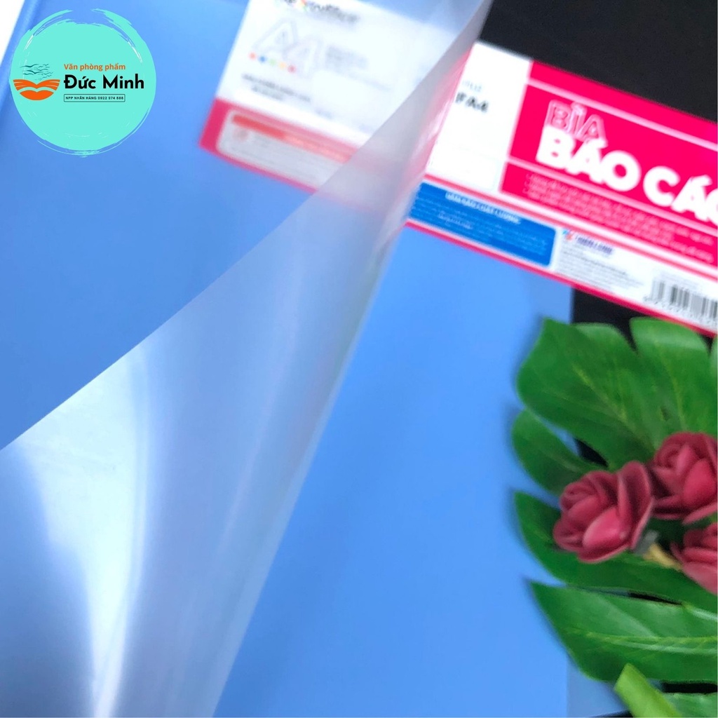 Bìa acco nẹp tài liệu - có lỗ / ko lỗ - FO-PPFFA4/ RFA4 - vpp Diệp Lạc