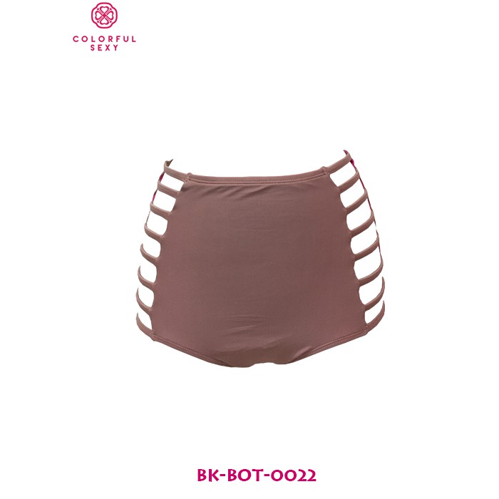 Quần bơi tự phối lưng cao đan dây Colorful Sexy | BigBuy360 - bigbuy360.vn