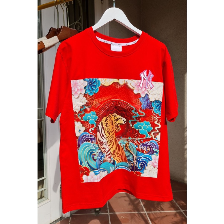 [HÌNH THẬT] Áo Thun MLB HỔ ĐỎ SPECIAL LIMITED  Áo Phông MLB Nam Nữ Tay Lỡ Form Rộng | BigBuy360 - bigbuy360.vn