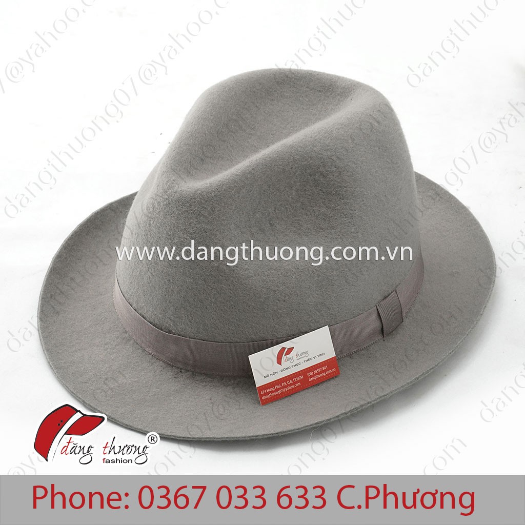 [SHIP HOẢ TỐC ] [CÓ SẴN]Mũ nón phớt fedora chất liệu nỉ/ dạ THẬT 100%, cao cấpcho trung niên, lớn tuổi, người già, cổ đi