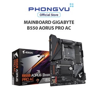 Mainboard gigabyte b550 aorus pro ac - bảo hành 36 tháng