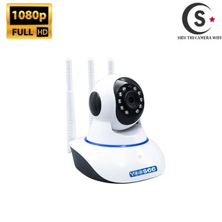 Camera Yoosee 3 Râu Full 1080 HD - 10 Đèn Hồng Ngoại Ban Đêm