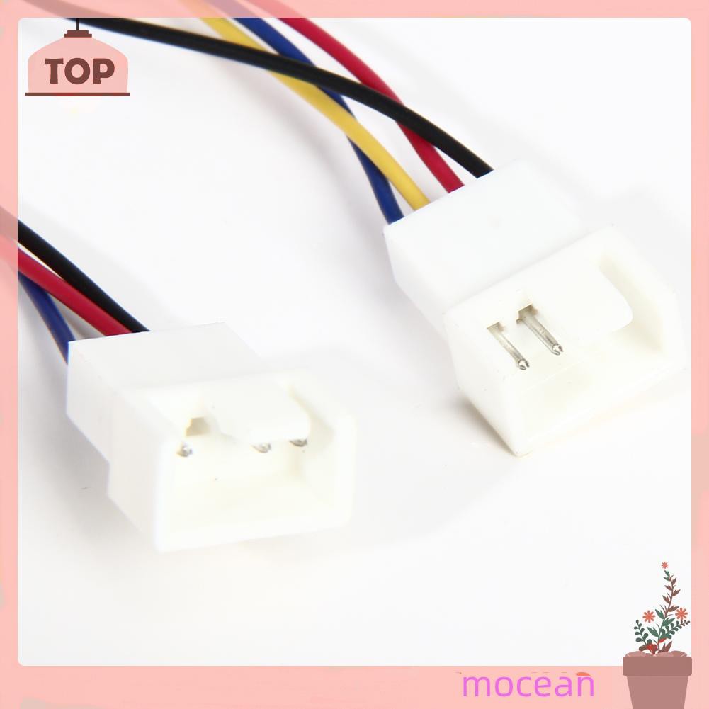 Mocean Bộ 5 Dây Cáp Chia Cổng Pwm Cho Quạt Máy Tính