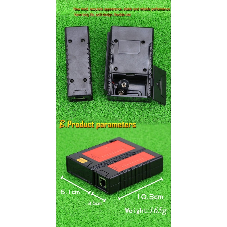 Bộ Test mạng Lan , điện thoại Noyafa NF468 , thiết bị kiểm tra mạng Lan